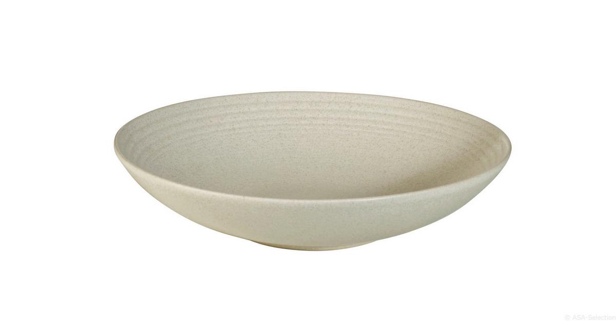 SERWIS OBIADOWO-ŚNIADANIOWY BELLA VISTA CREME - kremowy, Basics, ceramika (29,50/32,50/29cm) - ASA