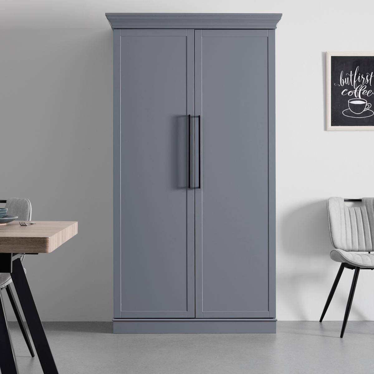 Bufet ALVARO - gri, Modern, lemn (122/220/54cm) - Bessagi Home