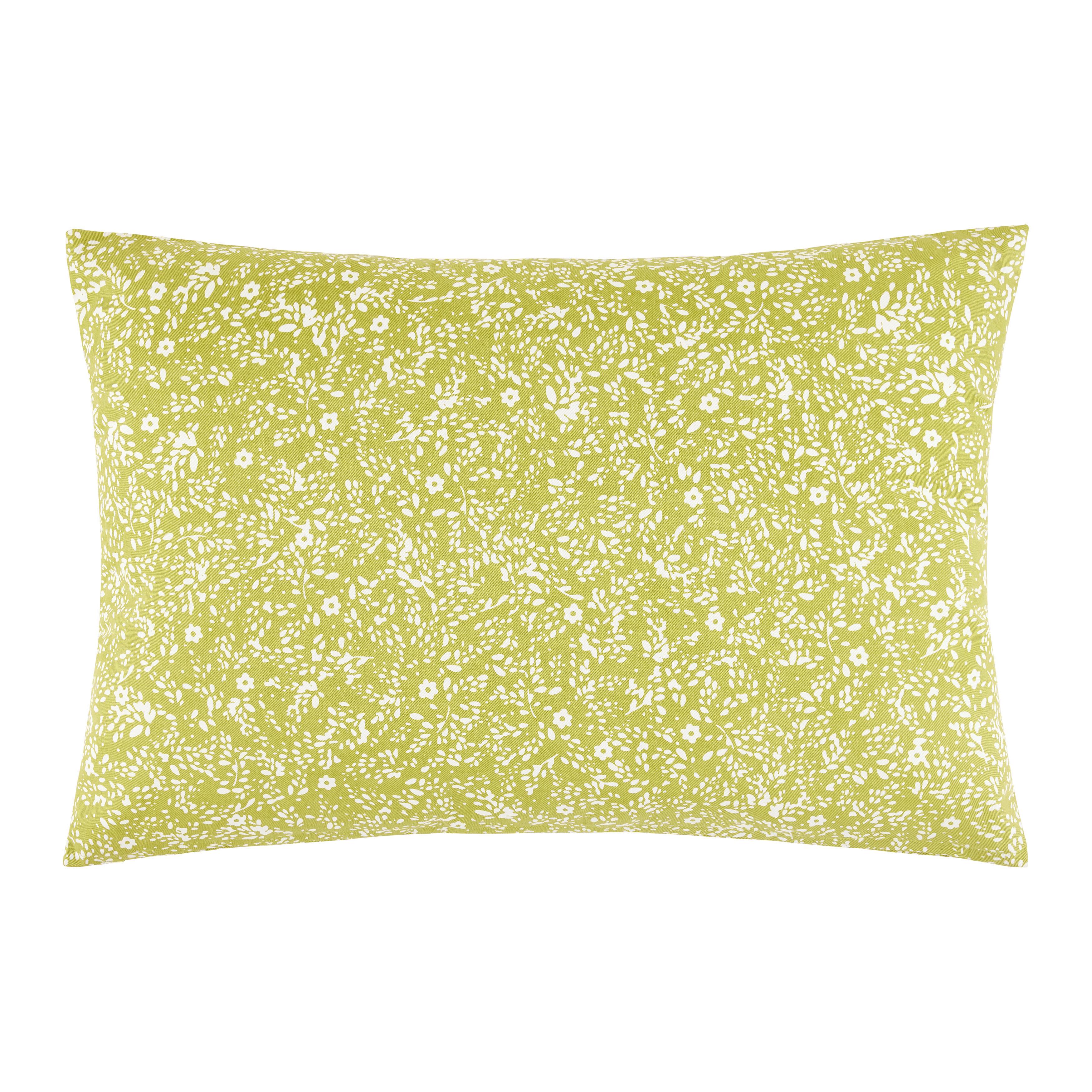 ZIERKISSEN MILLI - Weiss/Grün, Romantik / Landhaus (40/60cm) - Modern Living