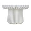 BORDSLAMPA OLGA - vit, Modern, papper/plast (28/28/30,5cm) - Mömax