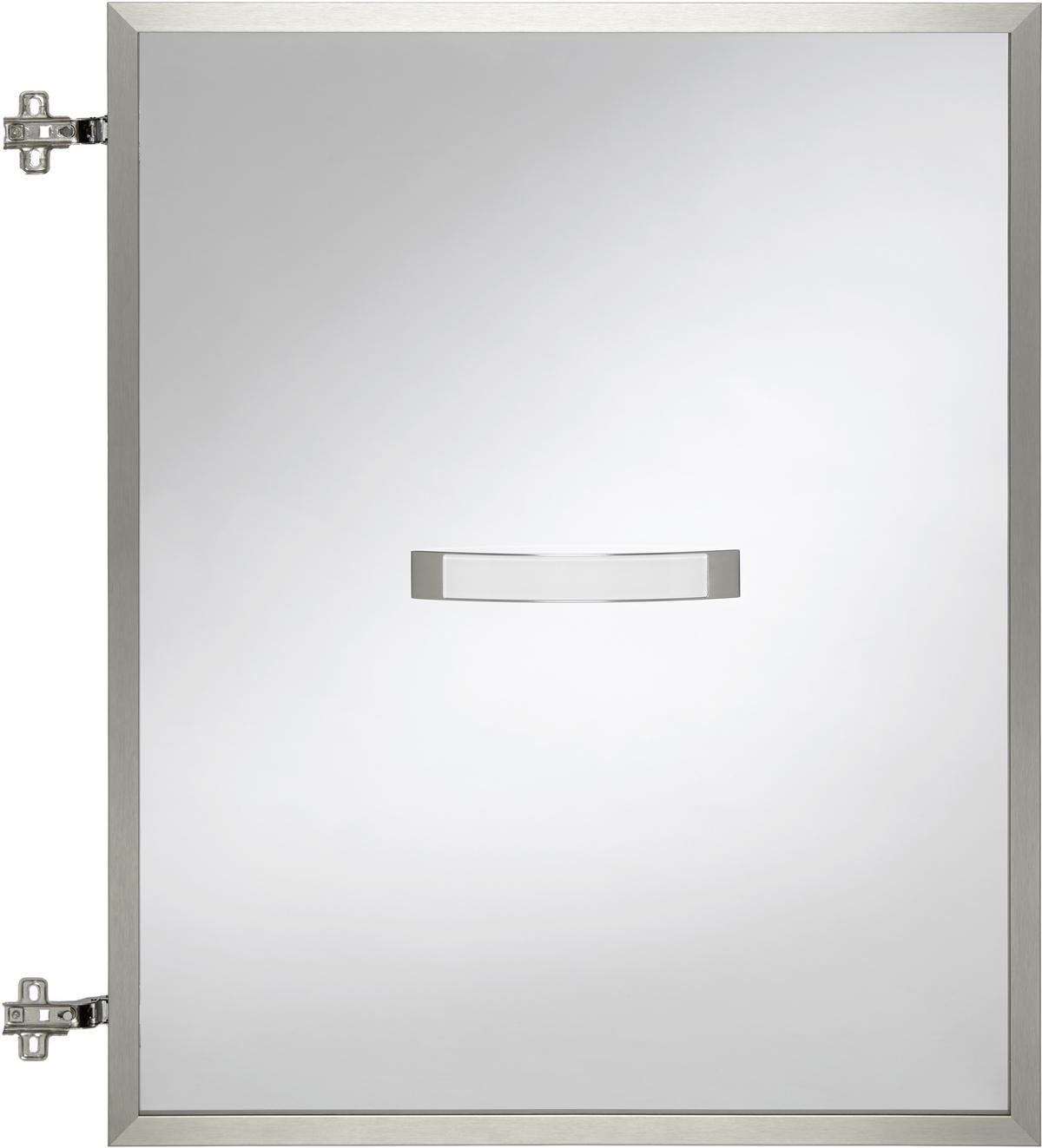 Vrata Ducato - boje šampanjca/boje aluminija, Moderno, staklo/metal (56,6/70,1/2,1cm) - Premium Living
