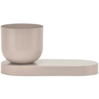 ÜBERTOPF LIO - Taupe, Metall (27/13/12cm) - Mömax