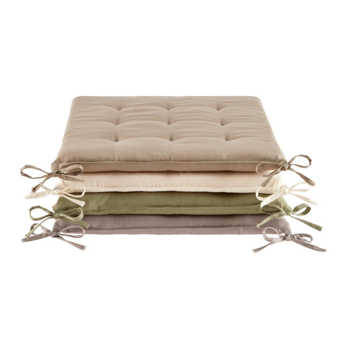 Sitzkissen Lola in Grün ca. 40x40cm - Grün, KONVENTIONELL (40/40/4cm) - Mömax