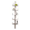 Stenski Regal Pepe, Bor, Masivno, Bela - bela, Natur, les (35/180/17cm) - MID.YOU