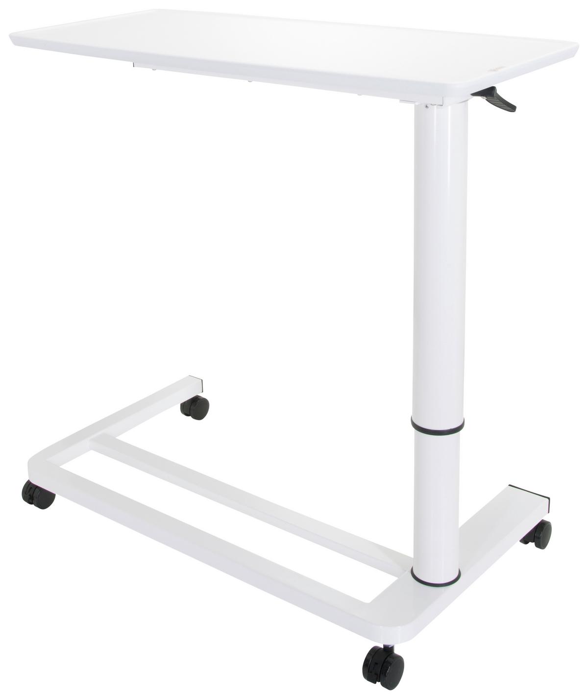 Dvižna Miza Stand Ii, Bela - bela, Basics, kovina/umetna masa (90/42/67cm) - MID.YOU