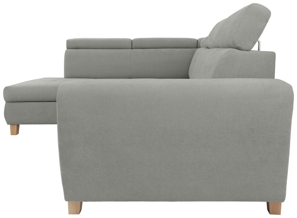 Kutna Garnitura Lugo - siva, Moderno, drvo/metal (205/98/266cm) - Modern Living