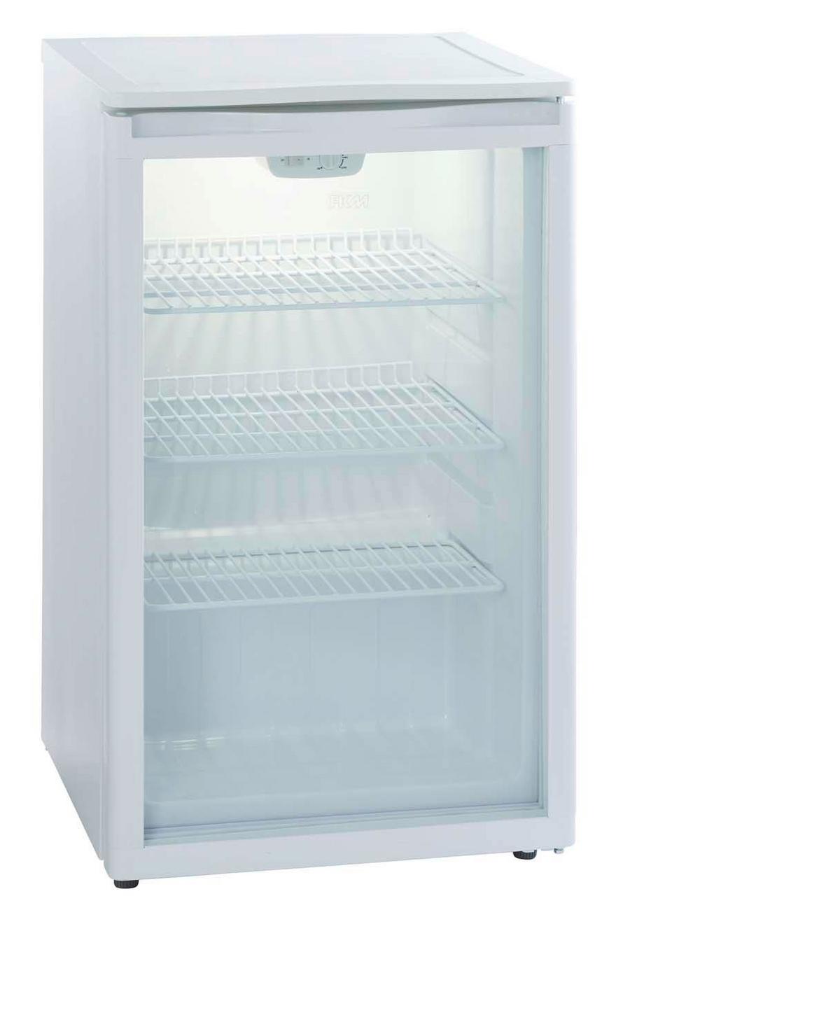 Kühlschrank GKS102 Weiß - Weiß, Trend, Glas/Kunststoff (50,5/85,5/54,5cm) - PKM