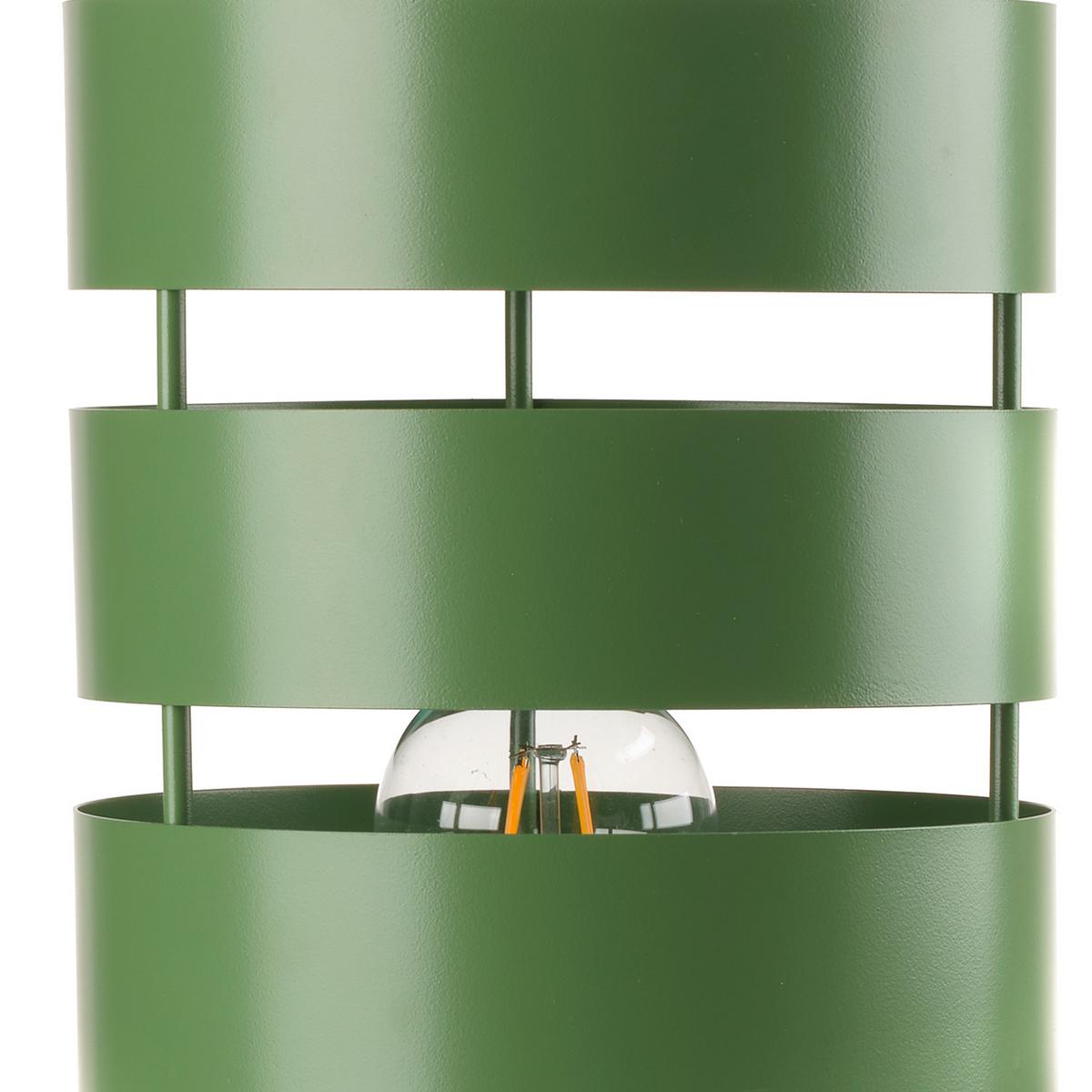 Nachttischleuchte verde Ulisse Grün max. 22 Watt - Grün, Design, Metall (17/28.5cm)