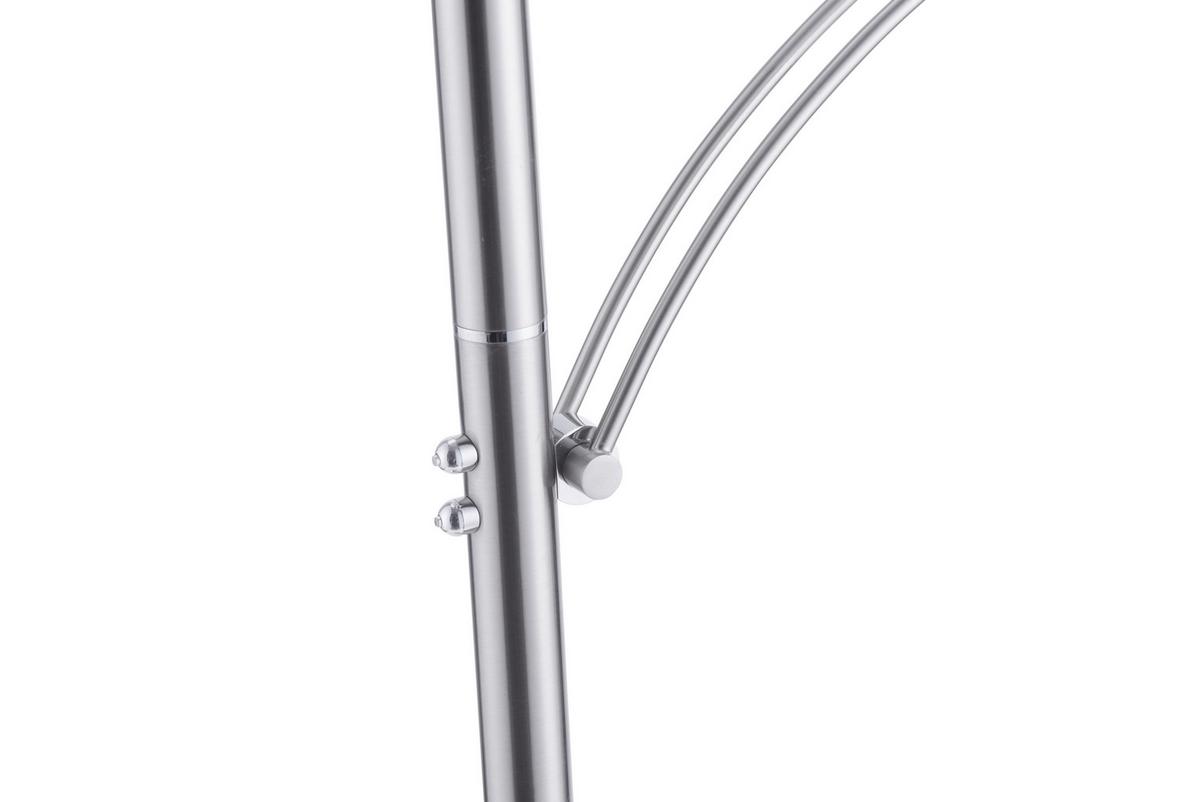 LED-Deckenfluter Artur max. 54 Watt - Silberfarben, Basics, Metall (68/45,5/200,3cm) - Paul Neuhaus