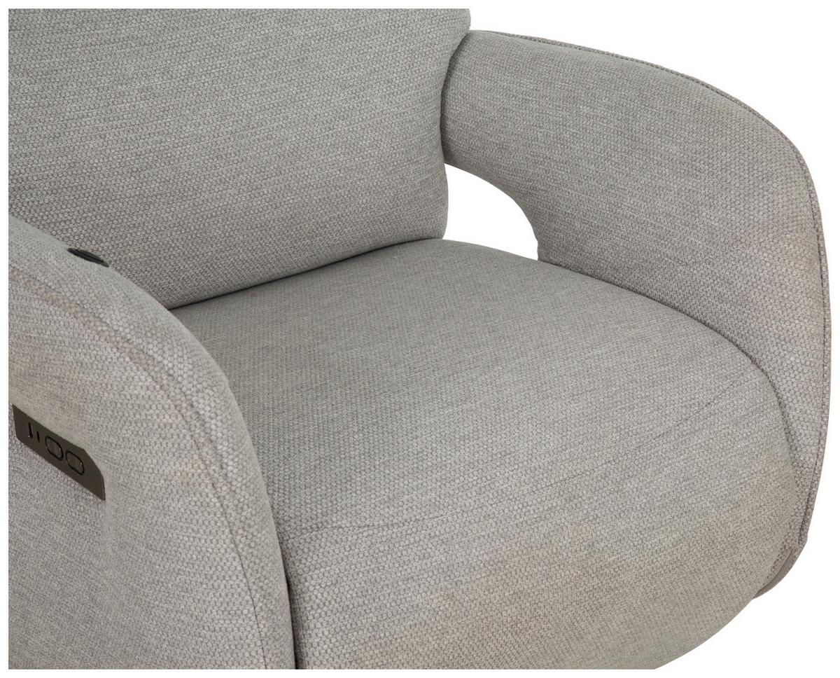 Masažni Stol Ottawa, Svetlo Siva - barve kroma/svetlo siva, Moderno, kovina/tekstil (74/115/92cm)