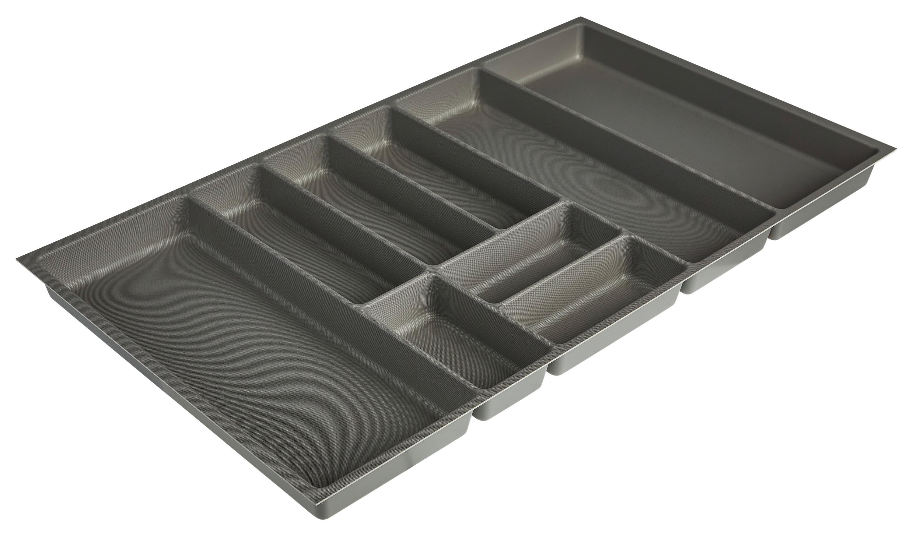 WKŁAD NA SZTUĆCE BE90D - kolor łupkowy, Basics, tworzywo sztuczne (90/4,9/50cm) - Nobilia