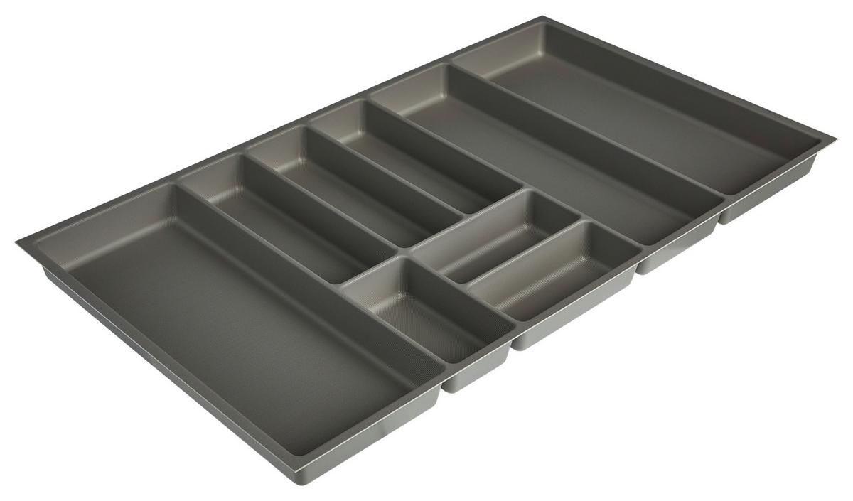 WKŁAD NA SZTUĆCE BE90D - kolor łupkowy, Basics, tworzywo sztuczne (90/4,9/50cm) - Nobilia