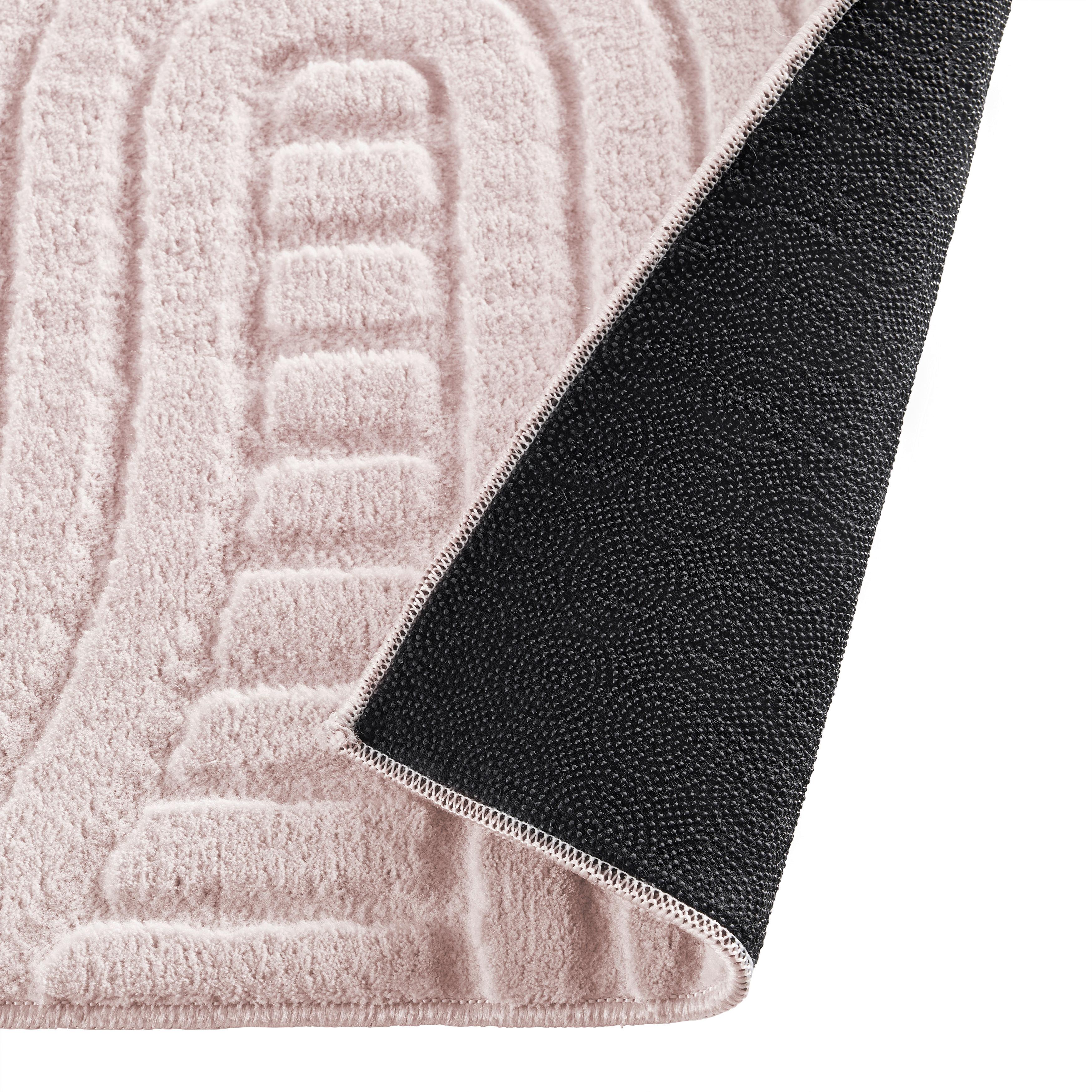 VÄVD MATTA ZEN WEAVE - rosa, Klassisk, textil (80/140cm) - Mömax