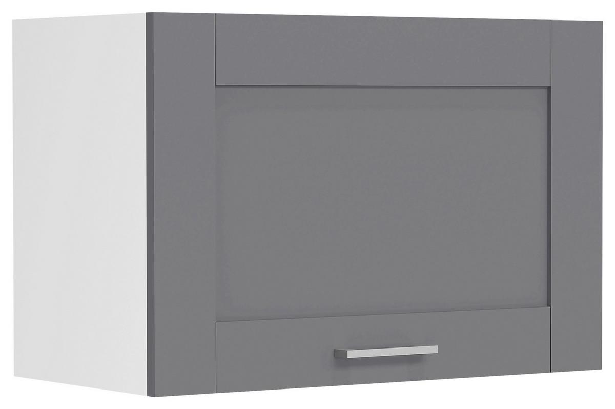 KÜCHENOBERSCHRANK COLURA - Weiss/Anthrazit, Trend, Holzwerkstoff/Kunststoff (60/40/31cm) - MID.YOU