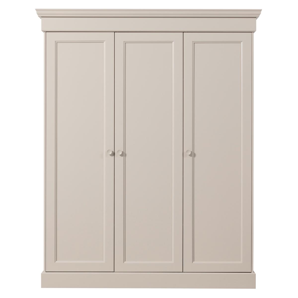 Drehtürenschrank Olivia Grau - Grau, Basics, Holz (171/212/63cm) - MID.YOU