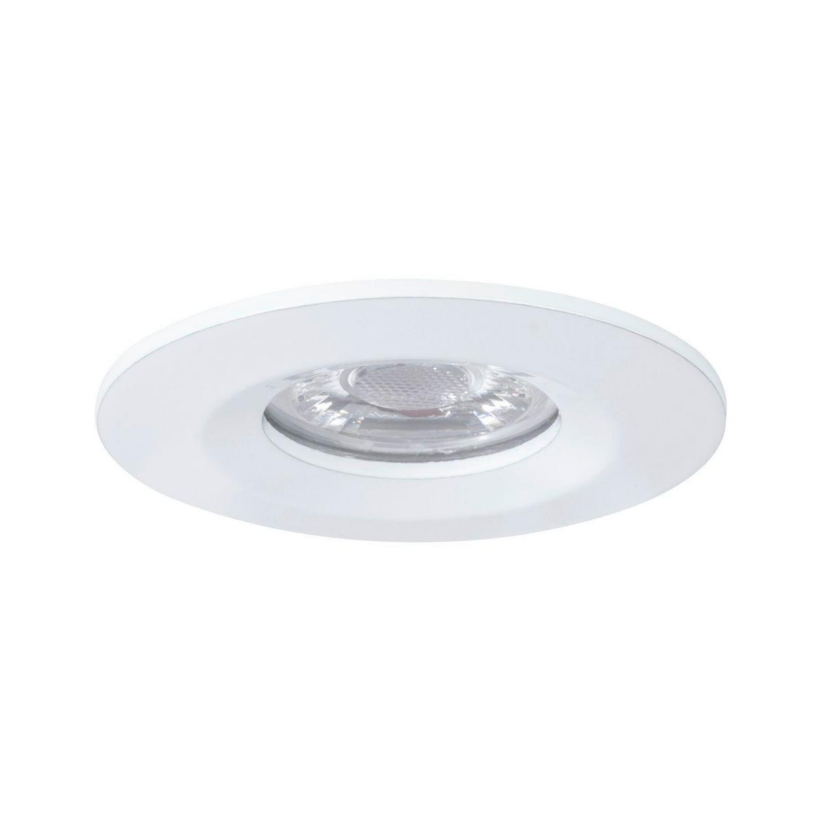 LED-Deckenleuchte Nova mini in Weiß/Alufarben max. 4 Watt - Alufarben/Weiß, Basics, Metall (6,5cm) - Paulmann