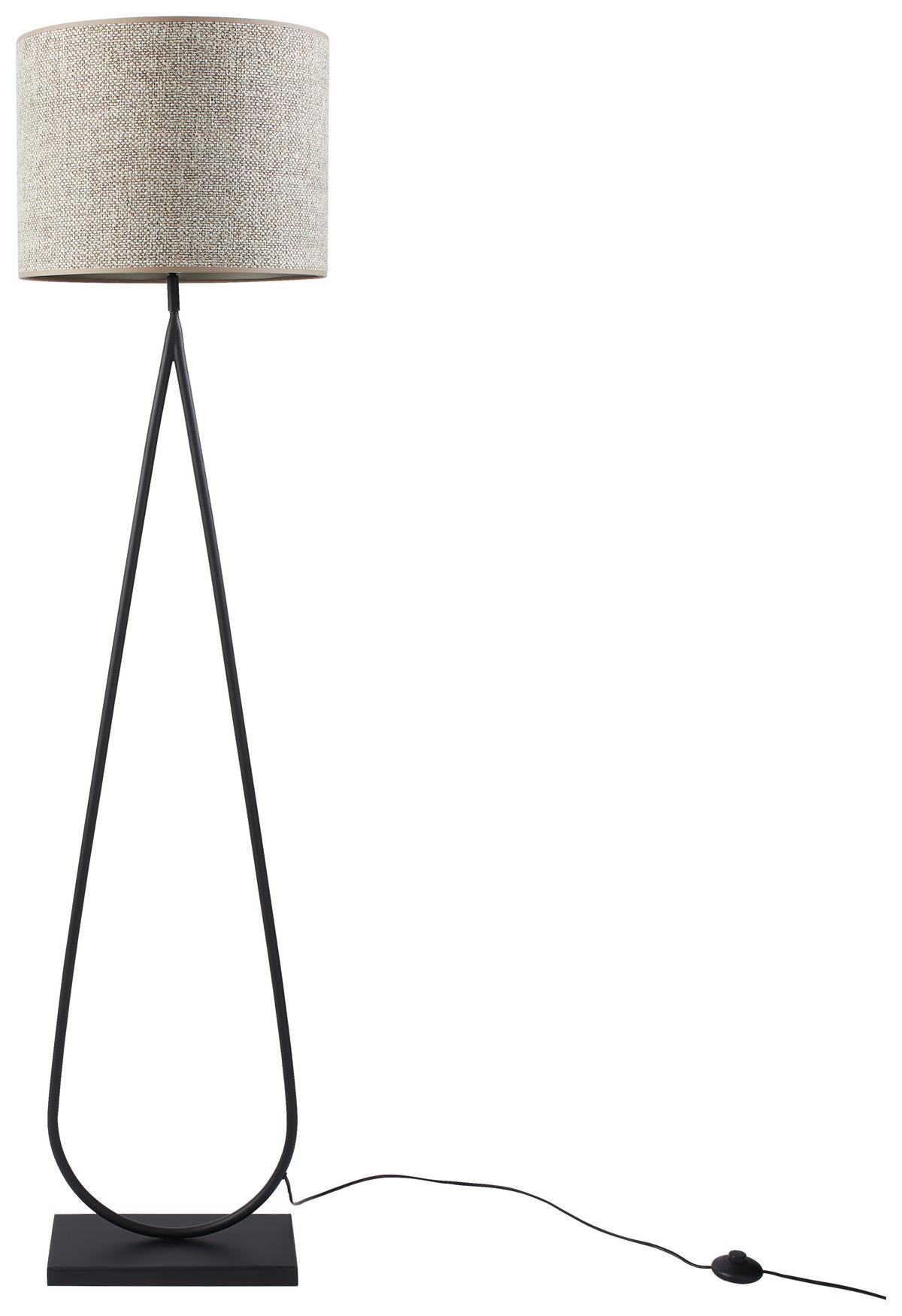 LAMPA STOJĄCA 8213612 - czarny, Trend, metal (35/17/137cm) - Light & Living