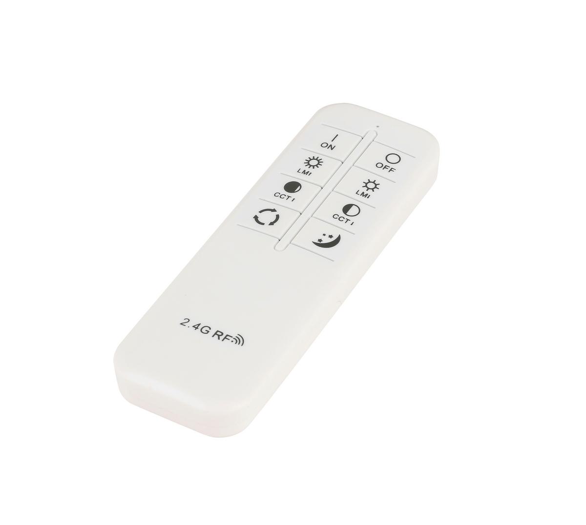 LAMPA SUFITOWA LED MOON - czarny, Design, tworzywo sztuczne/metal (45/10,5cm) - Novel