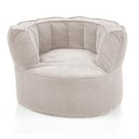 Sitzsack Snuggle Beige - Beige, Basics, Textil (95/65/95cm) - MID.YOU