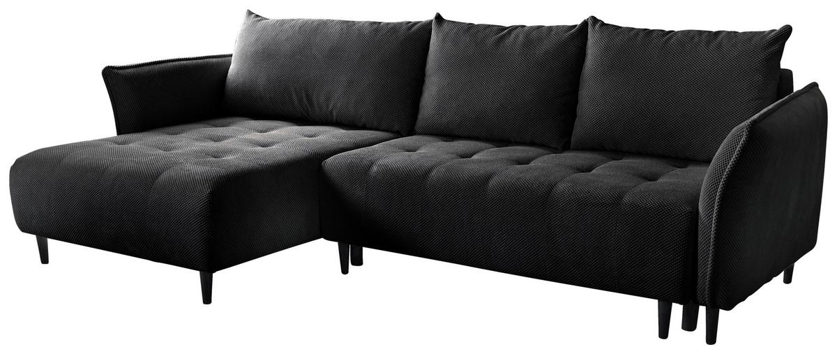 Coltar MONTE CARLO - negru, Trend, textil (160/290cm) - Modern Living