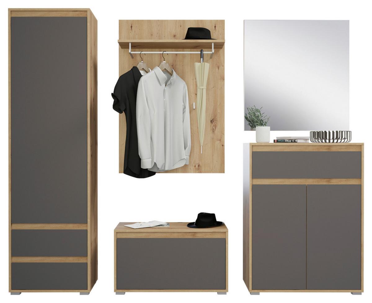 Wandspiegel Torino ca. 76x80 cm - MODERN, Glas/Holzwerkstoff (76/80/2cm) - MID.YOU