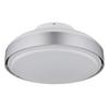 DECKENVENTILATOR 03667SI CARNEY - Weiss/Silberfarben, Basics, Kunststoff (45/20cm) - Globo