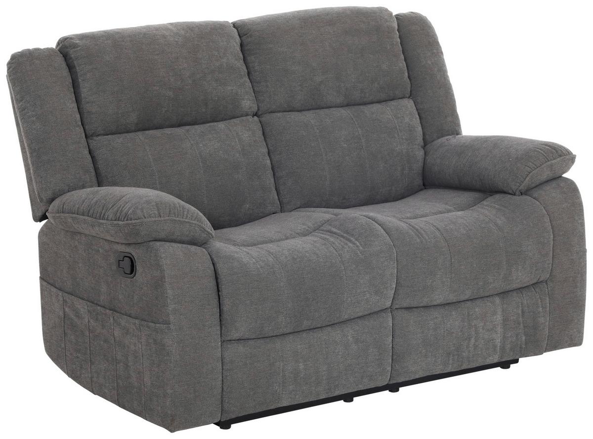 Dvosed Chester, Siva - siva/črna, Basics, umetna masa/tekstil (153/101/90cm) - P & B