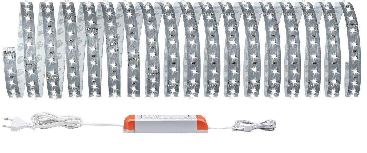 LED-Strip 70830 in Silberfarben max. 50 Watt - Silberfarben, Basics, Kunststoff (1000-2000/0,3cm) - Paulmann