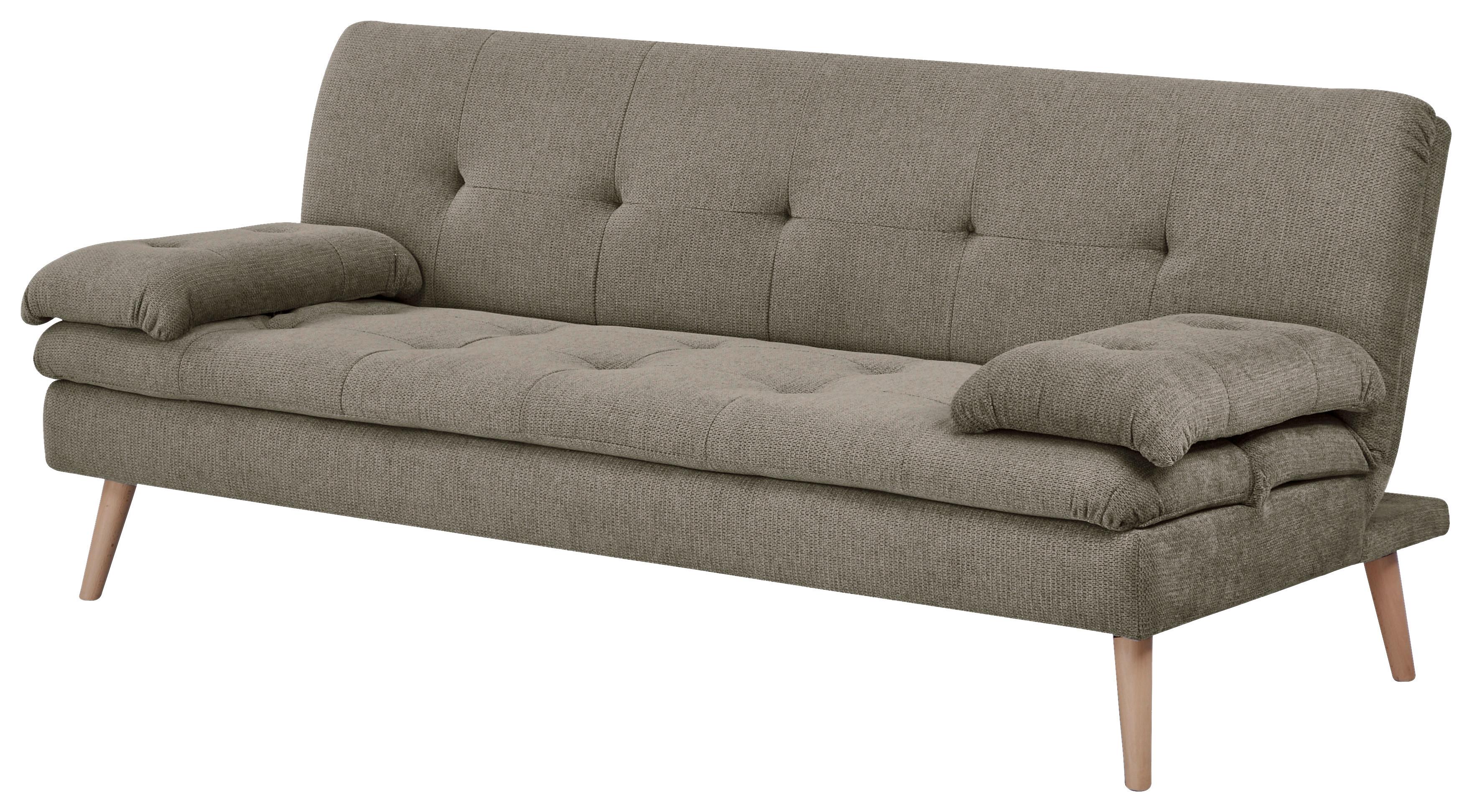 Zofa Armano, Posteljna Funkcija, Rjava - naravne barve/rjava, Basics, tekstil/les (190/83/87cm) - P & B