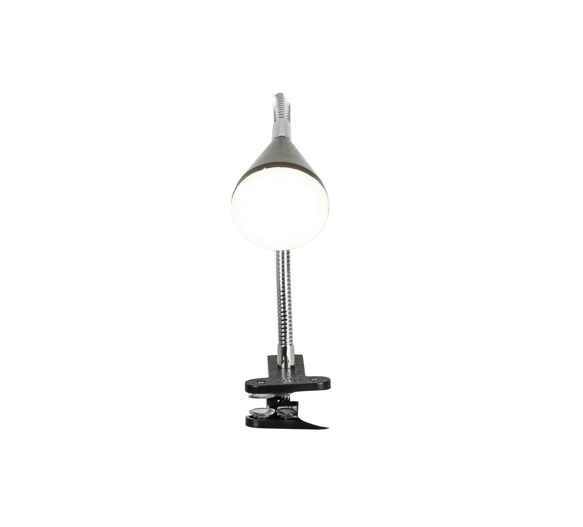 LAMPA ZACISKOWA LED FLEX *SBB* - czarny/przezroczysty, Basics, tworzywo sztuczne/metal (42/6/10cm) - Boxxx