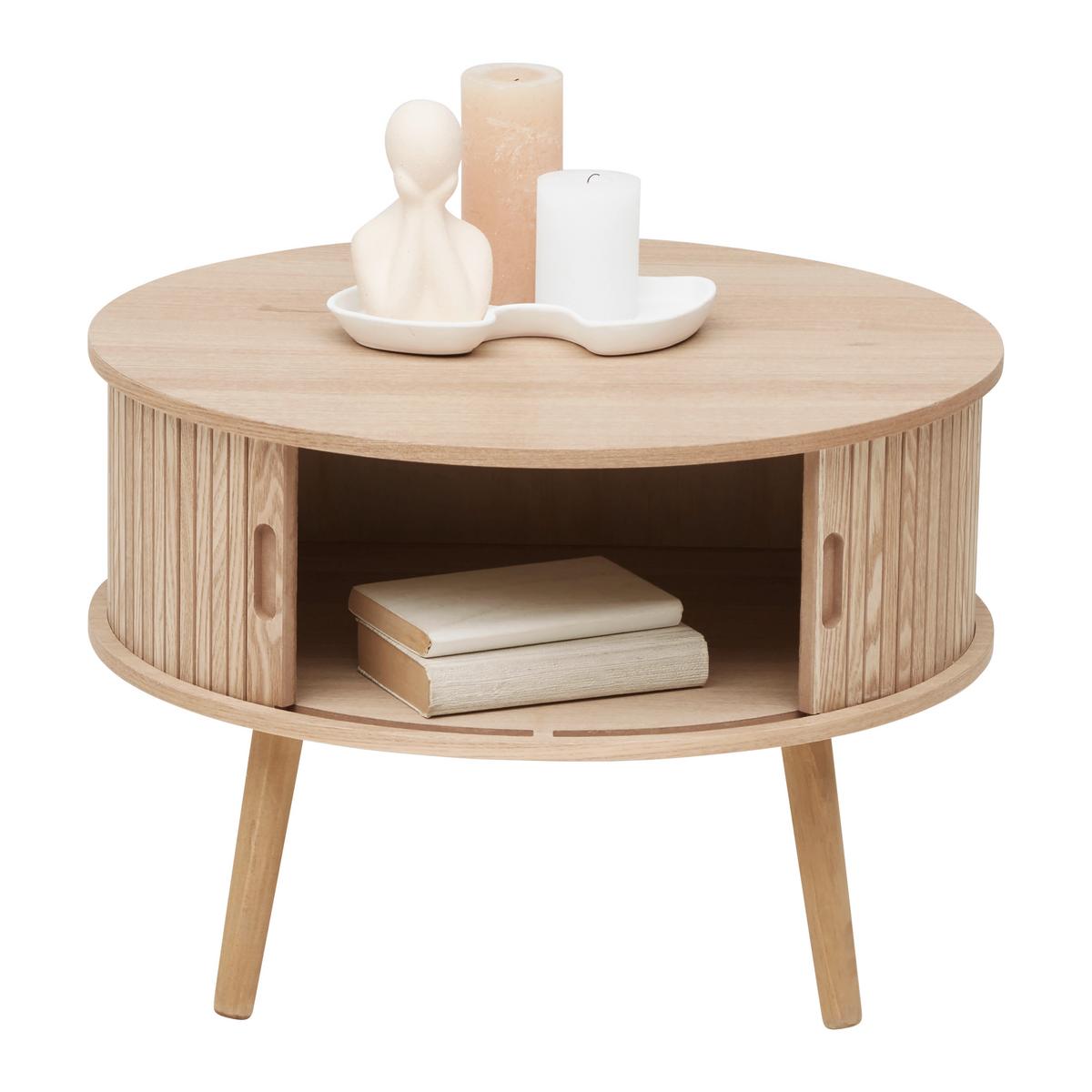 Couchtisch Skandy Naturfarben - Naturfarben, MODERN, Holz/Holzwerkstoff (60/60/40cm) - Premium Living
