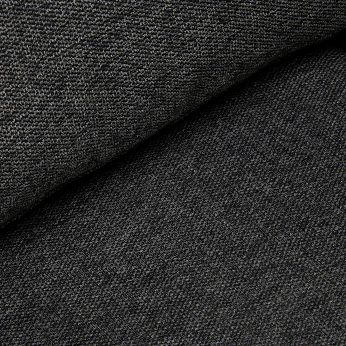 KRZESŁO NA PŁOZIE HAMBURG - czarny/szary, Modern, metal/tkanina (56/77-83/61cm) - Livetastic