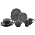 Kombiservice Asadeh in Grau - Schwarz/Grau, MODERN, Keramik (20,9/25,2/29,4cm) - Premium Living Kombiservice Asadeh in Grau - Schwarz/Grau, MODERN, Keramik (20,9/25,2/29,4cm) - Premium Living