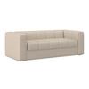 BÄDDSOFFA MIRANDA - beige/svart, Modern, metall/trämaterial (207/71/98cm) - Bessagi Home