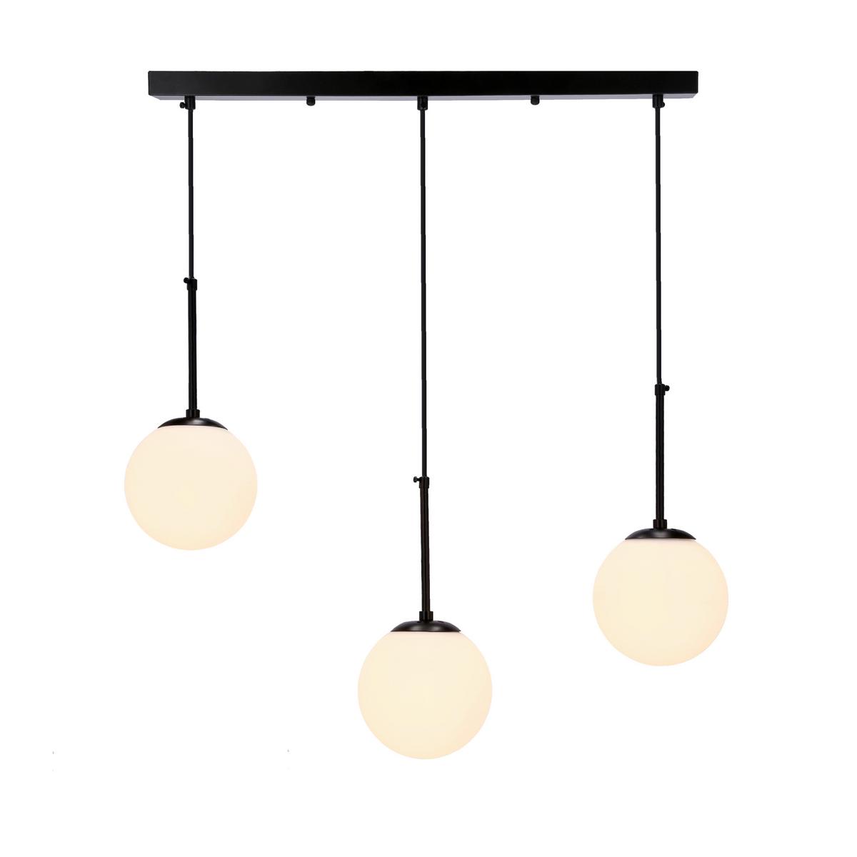 Svjetiljka Viseća 33-09609 Pompei - bijela/crna, Basics, metal (67/15/150cm)