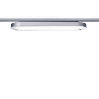 Schienensystem-Strahler Panel Loop in Chromfarben max. 7 W - Chromfarben, Design, Kunststoff (38/3,5/11cm) - Paulmann