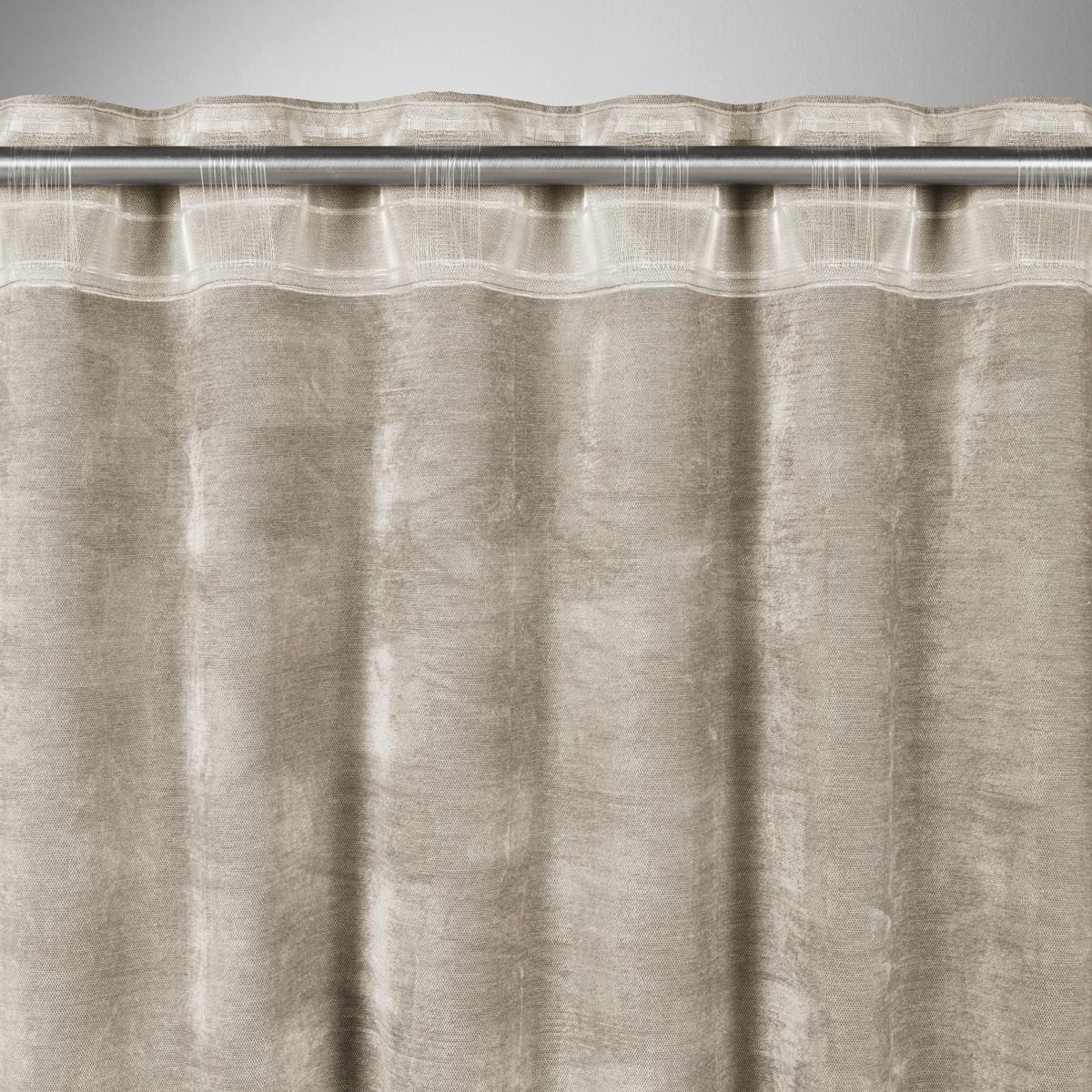 Fertigvorhang Casper Sandfarben ca. 140x245cm - Sandfarben, KONVENTIONELL, Textil (140/245cm) - Mömax