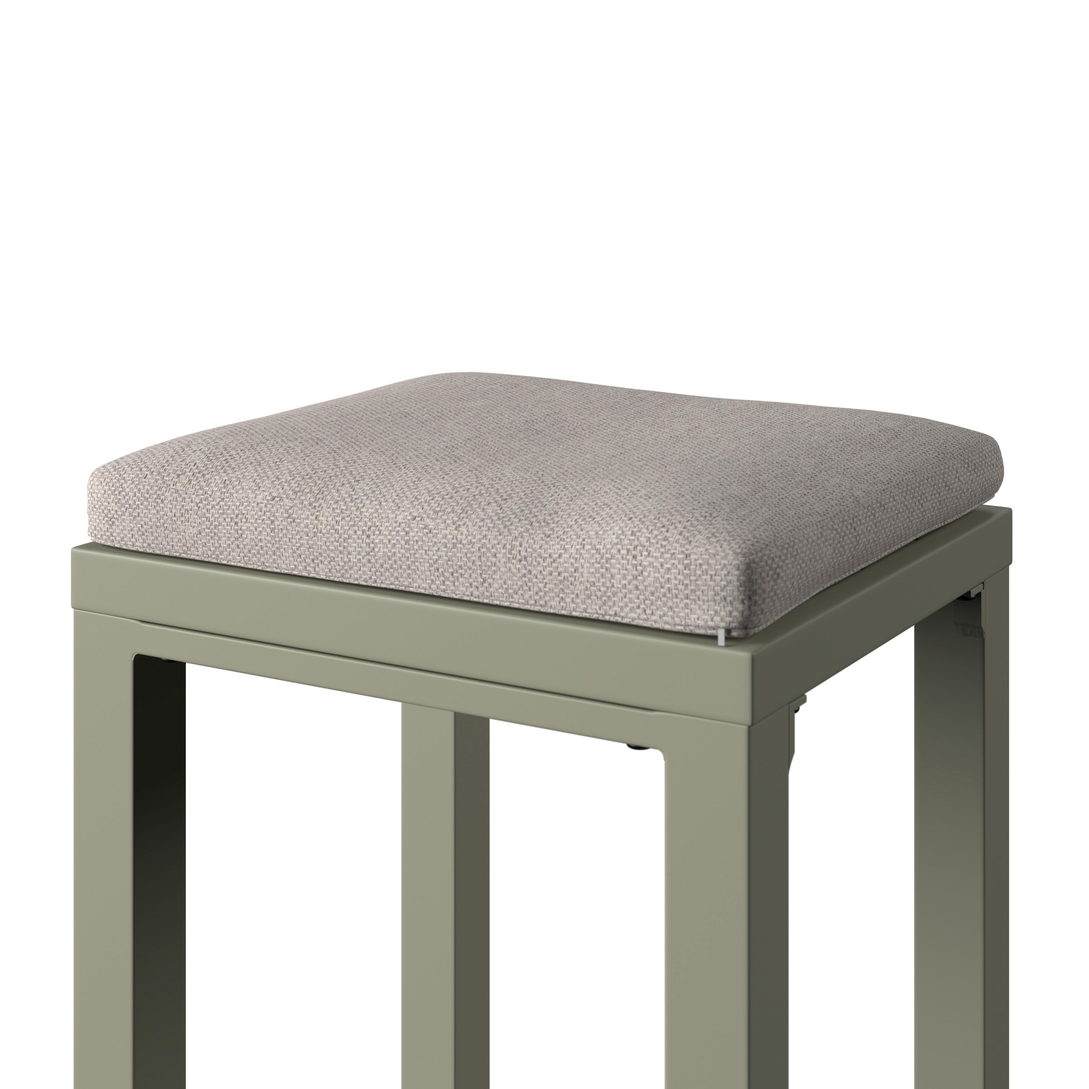 UTEMÖBLER SET NELLI 2 - beige/grön, Modern, metall/textil (80/157/209cm)