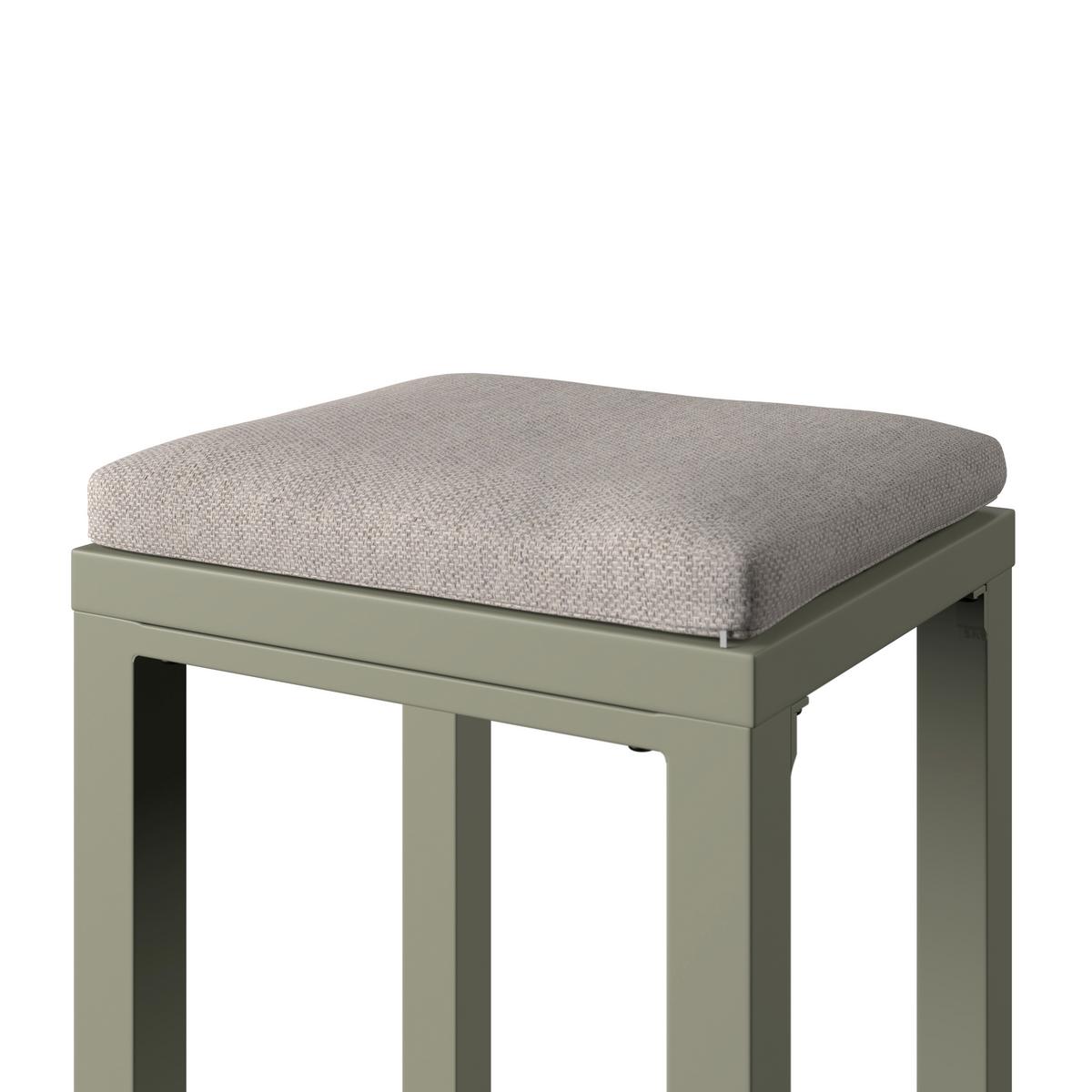 Gartenset Nelli Beige/Grün/Naturfarben - Beige/Naturfarben, MODERN, Kunststoff/Textil