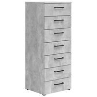 Kommode Multistauraum Grau - Anthrazit/Schwarz, Modern, Holzwerkstoff/Kunststoff (45/115/40cm) - Premium Living