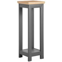 STOJAK NA KWIATY LAUREY - antracytowy/dąb artisan, Lifestyle, materiał drewnopochodny (30/85/30cm) - Hom`in