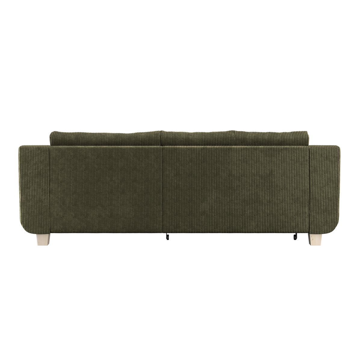 Colţar ALEX - verde, Modern, textil (246/88cm) - Modern Living
