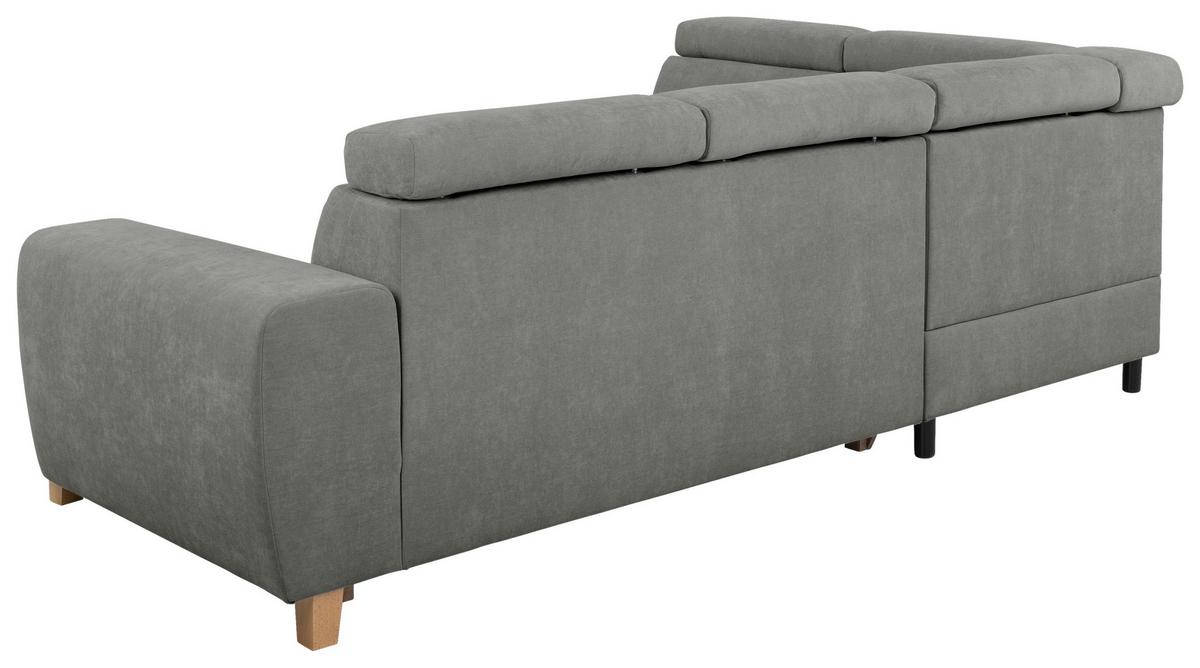 Kutna Garnitura Lugo - sivoplava, Moderno, drvo/metal (205/98/266cm) - Modern Living