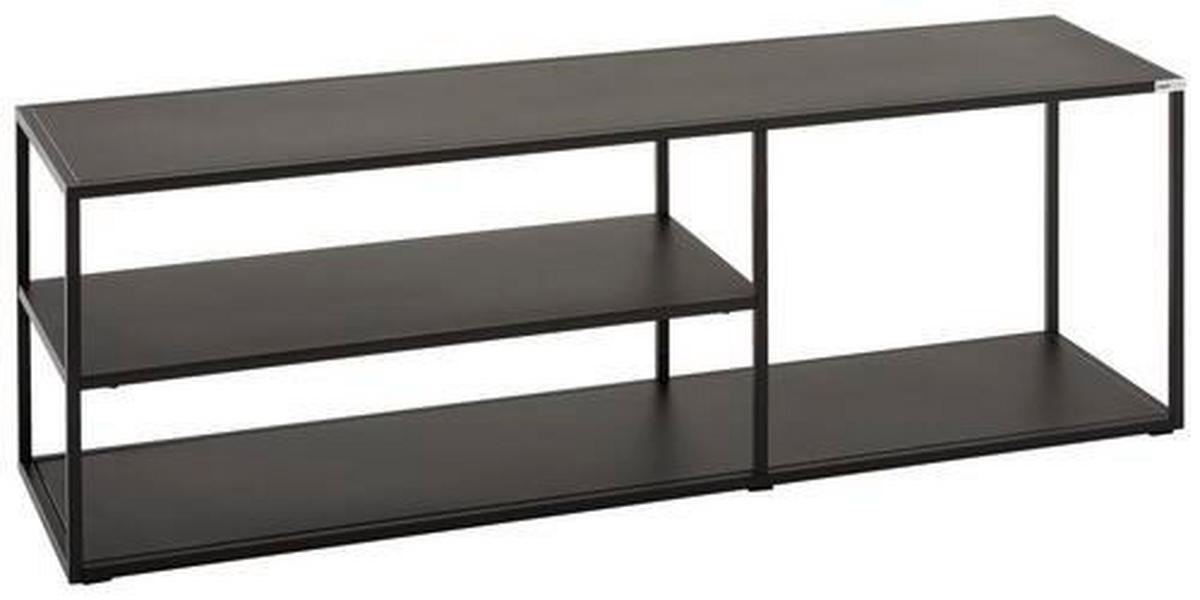 SZAFKA RTV NILS - czarny, Trend, metal (140/45/35cm) - Carryhome