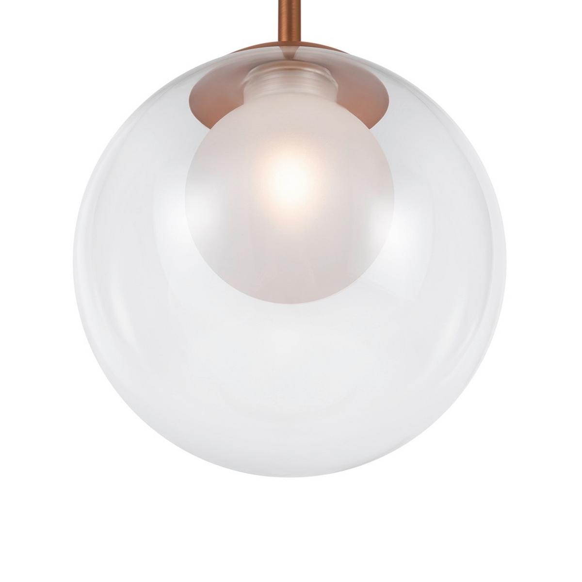 Pendelleuchte Basic Form Goldfarben max. 20 Watt - Goldfarben, Modern, Metall (20/64,1cm) - MAYTONI