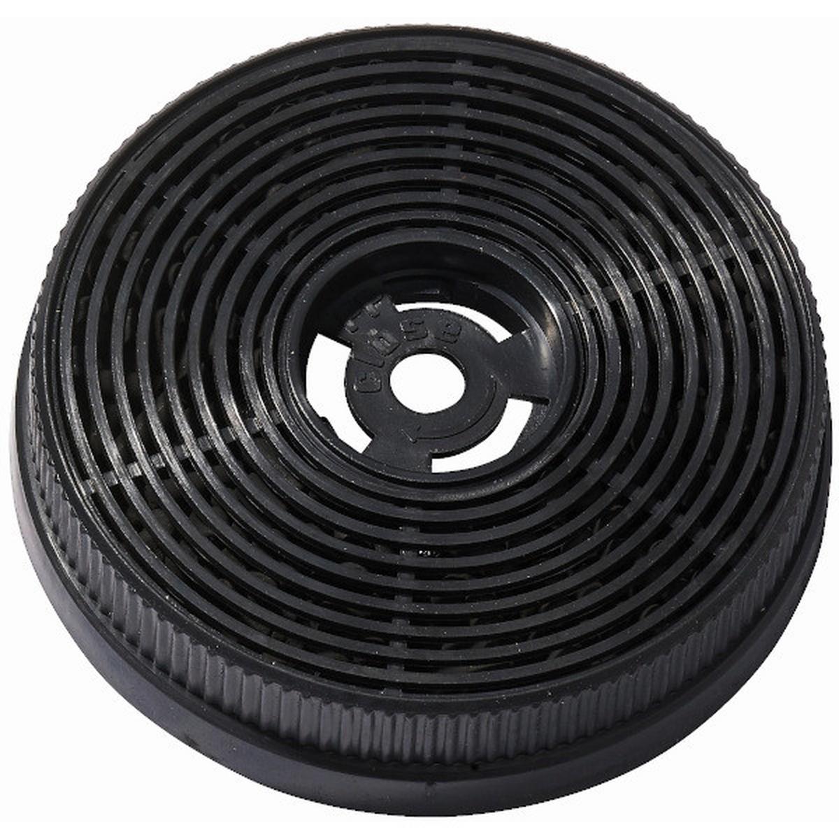 Kohlefilter CF 140 Schwarz - Schwarz, Trend, Kunststoff (10,8/2,5/10,8cm) - PKM