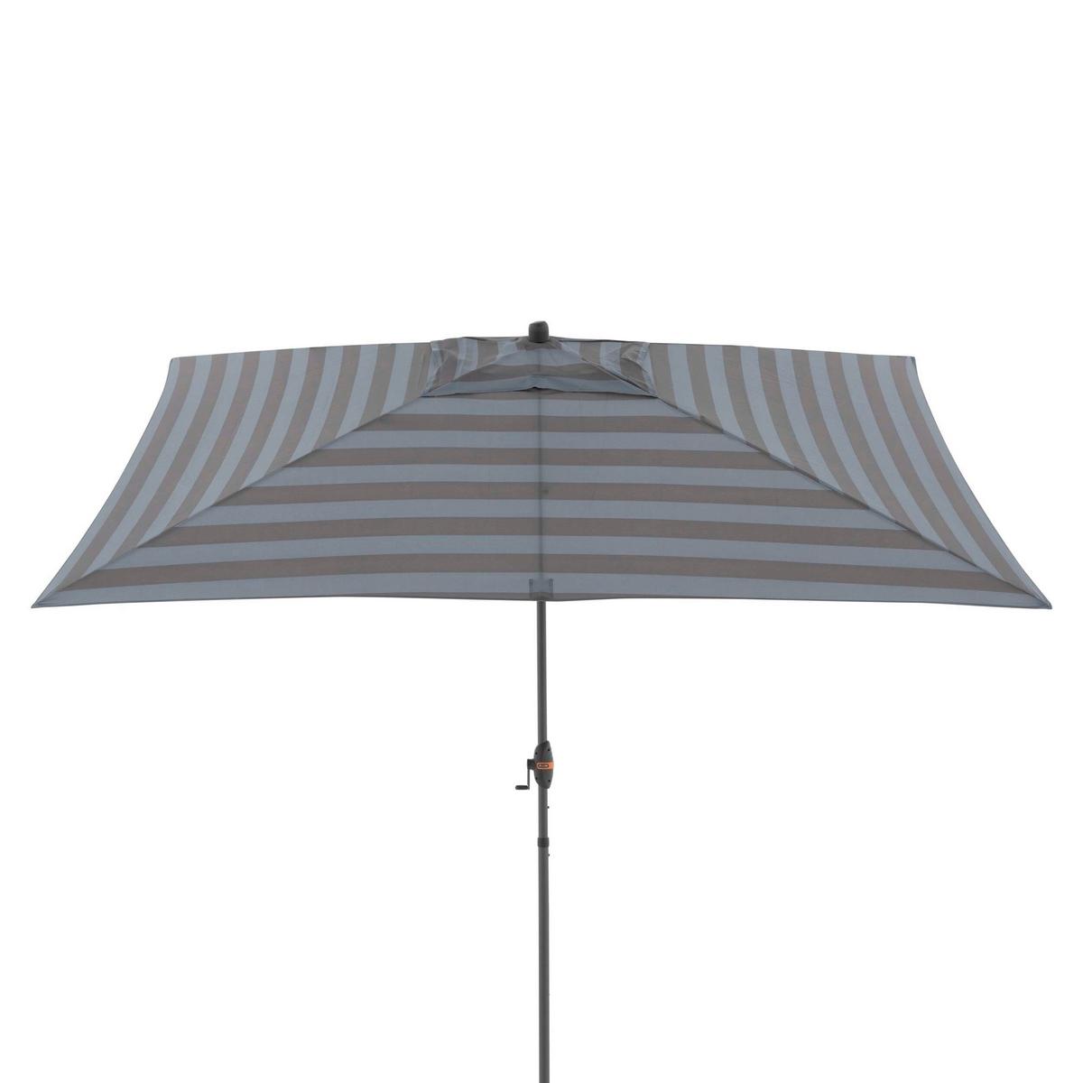 Sonnenschirm Myzone Auto Tilt Anthrazit ca. 300x200cm - Anthrazit/Grau, Basics, Textil/Metall (300/200cm) - Doppler