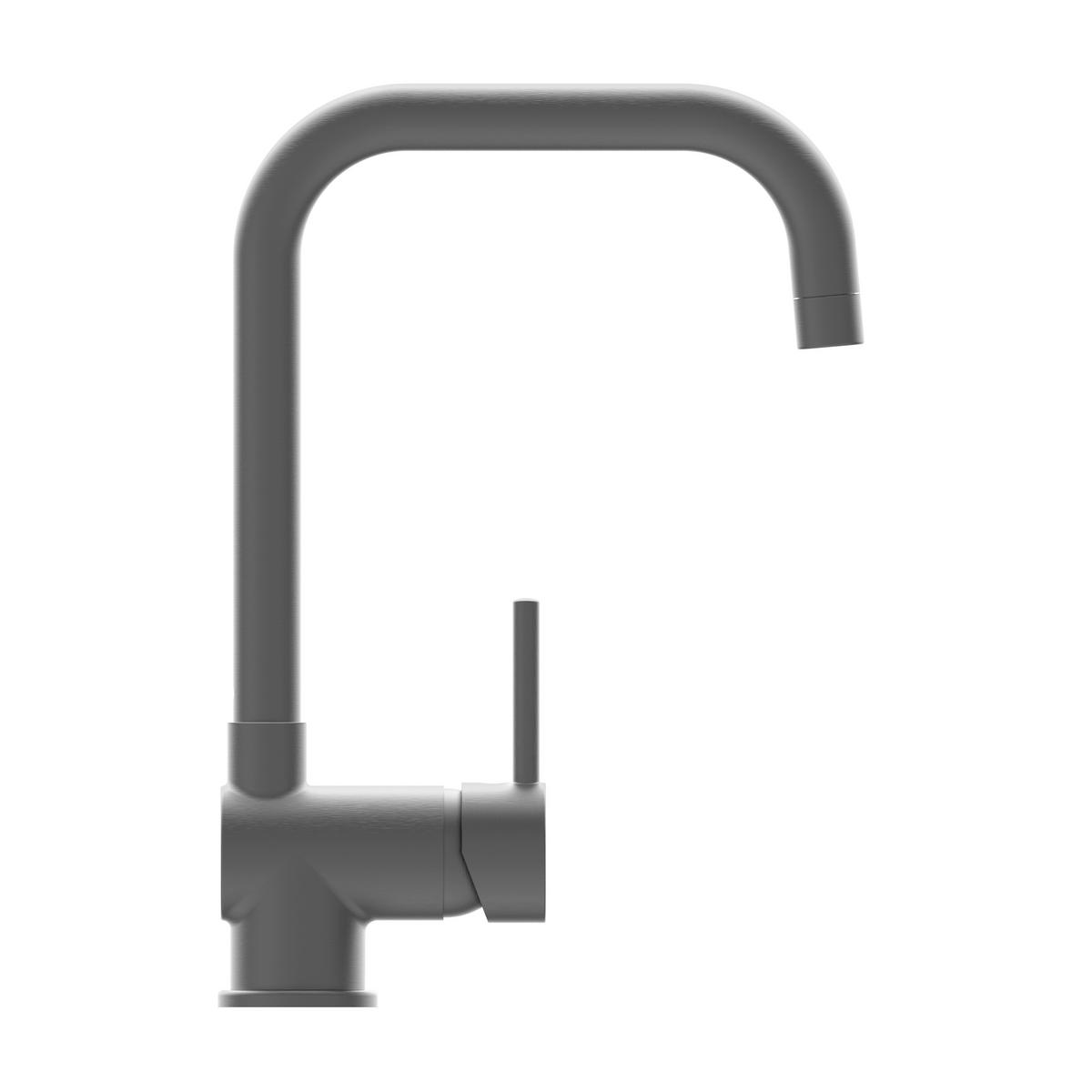 Küchenarmatur Sistant Stockholm Graphitfarben - Graphitfarben, Basics, Metall (33cm) - Sistant