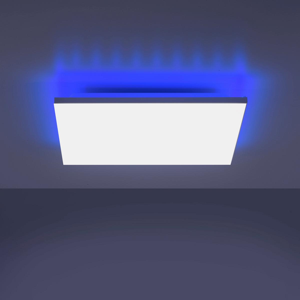 LED-Deckenleuchte Gustav 29 Watt - Weiß, Design, Kunststoff/Metall (45/45/7cm)