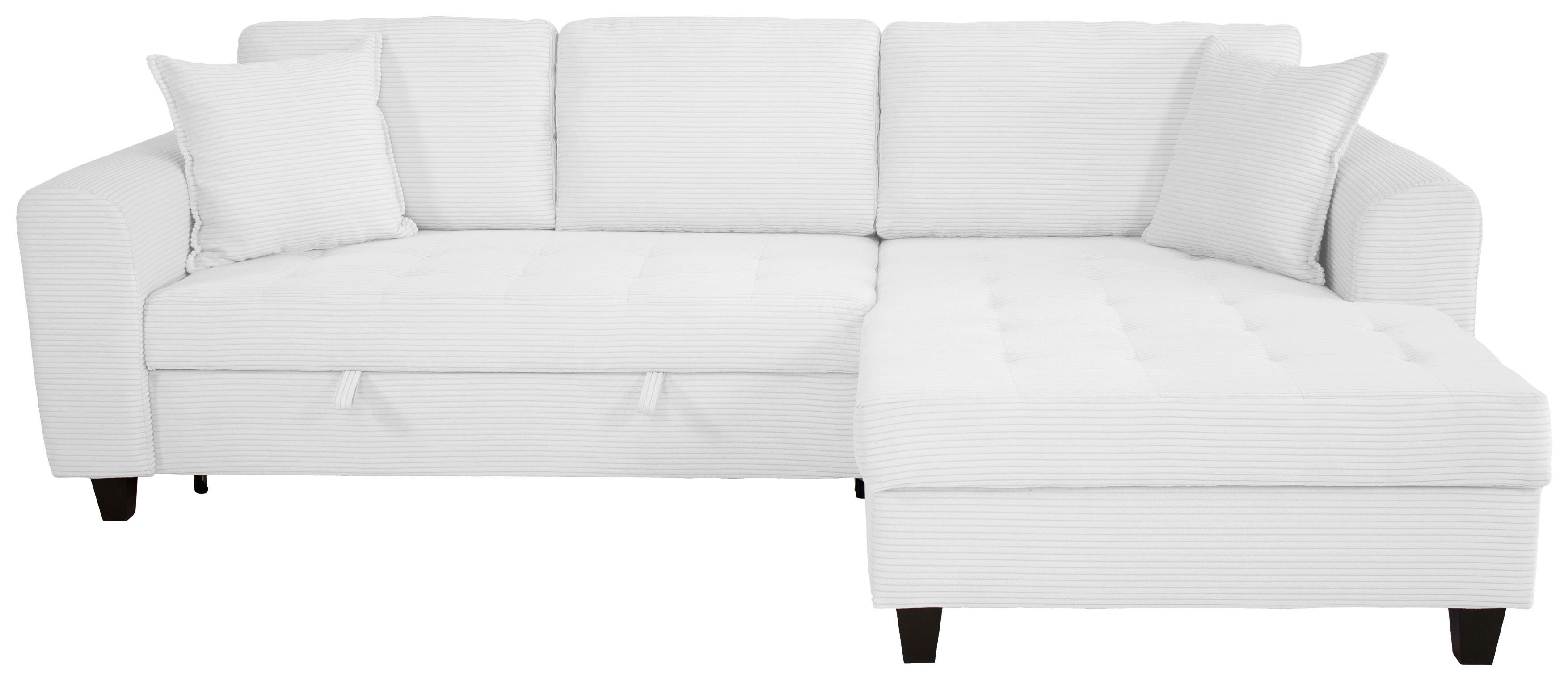 Kutna Garnitura Moritz - srebrne boje, Trend, tekstil (265/155cm) - Modern Living